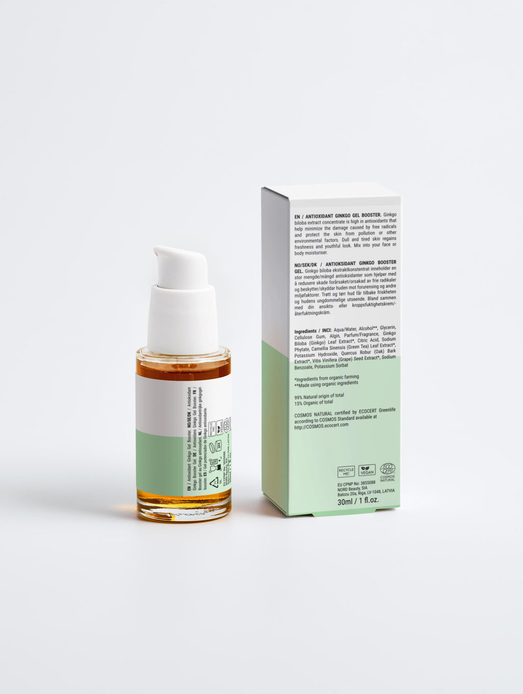 Vital Glow Antioxidant Ginkgo Gel Booster