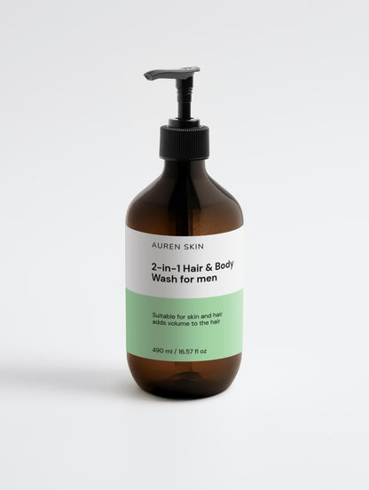 2-in-1 Hair & Body Wash for men